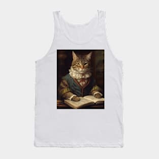 Victorian cat 8 Tank Top